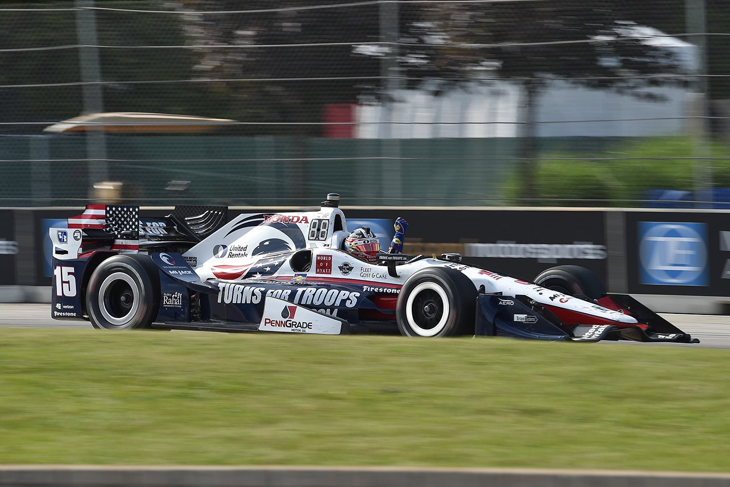Graham Rahal doubles down in Detroit, while MotoGP puts on a scorcher in Italy