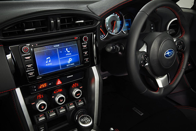Subaru BRZ interior