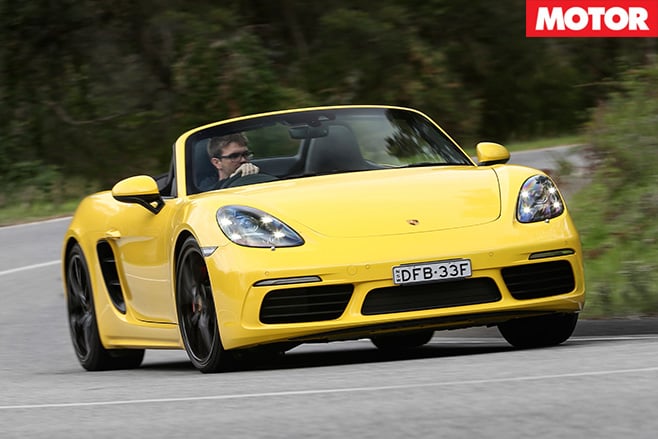 Porsche 718 convertible