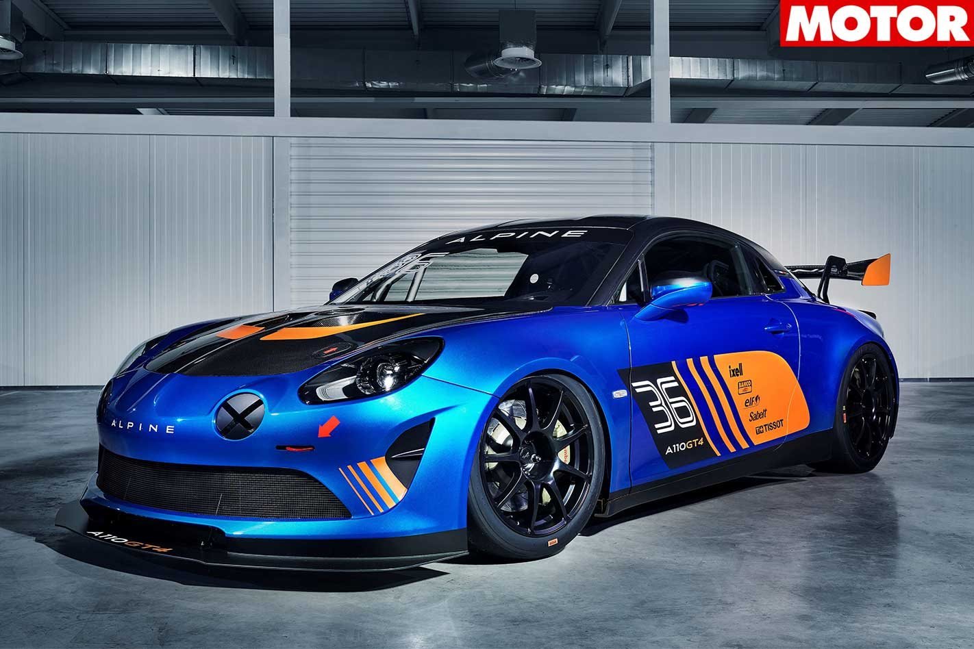 geneva motor show alpine a110 gt4