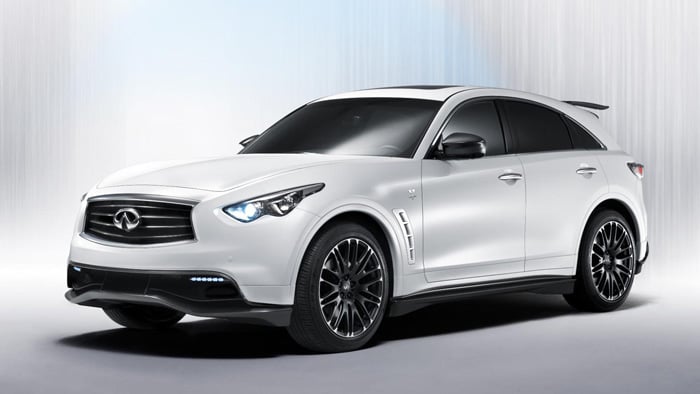 Infiniti FX Sebastian Vettel released