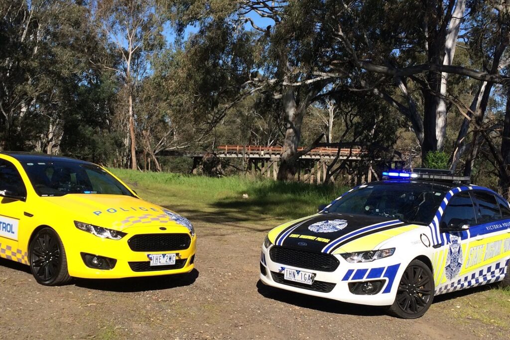 VicPol makes XR8 Sprint Interceptor tribute