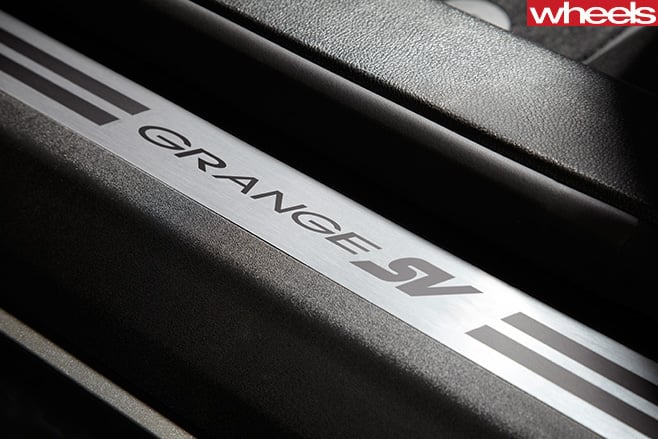 HSV-Grange -door -sill