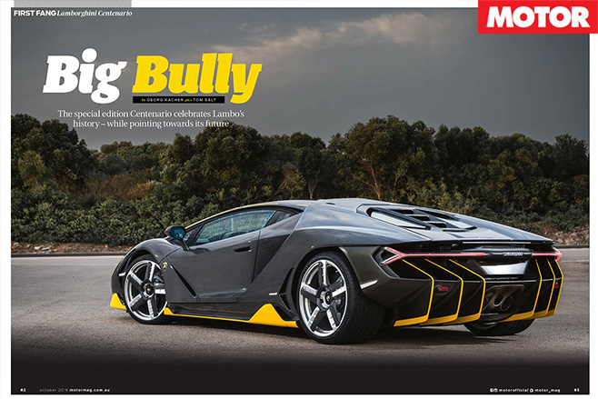 Lamborghini centenario