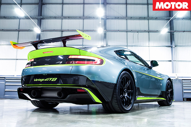 Aston Martin Vantage GT8 rear