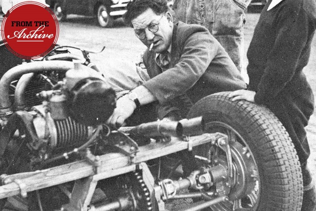 Vincent motorcycle car by Phil Irving