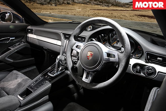 Porsche 911 GT3 interior