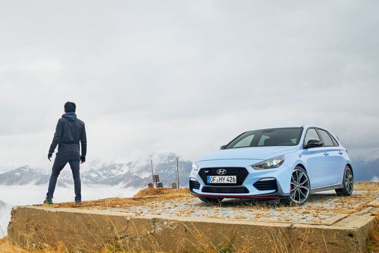 Hyundai i30 N Austrian Alps