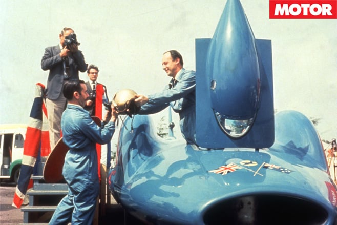 Donald campbell in bluebird