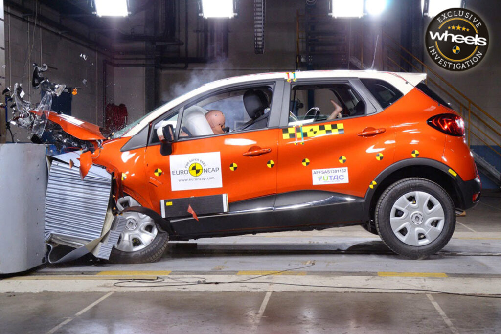 Renault Captur crash test