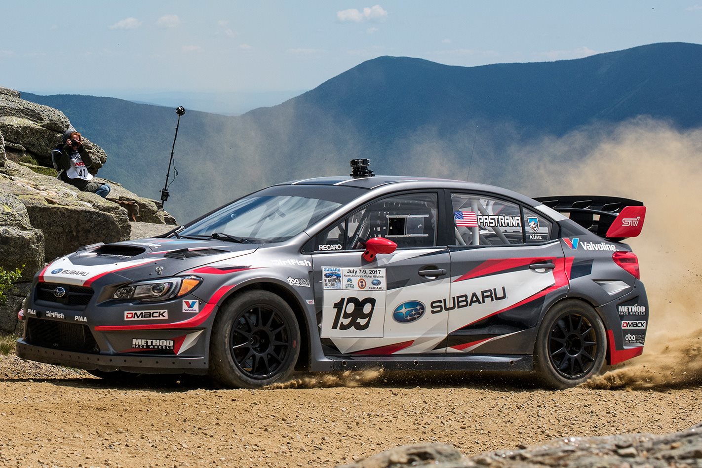 450kW Subaru WRX STI hillclimb