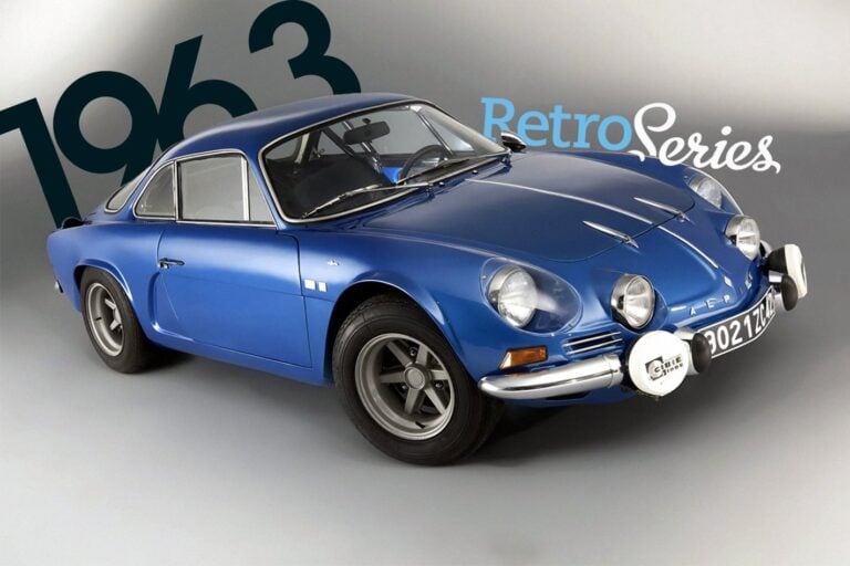 Retro: 1963 Renault Alpine A110
