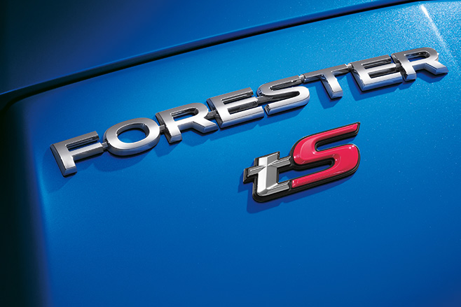 Subaru Forester tS badge