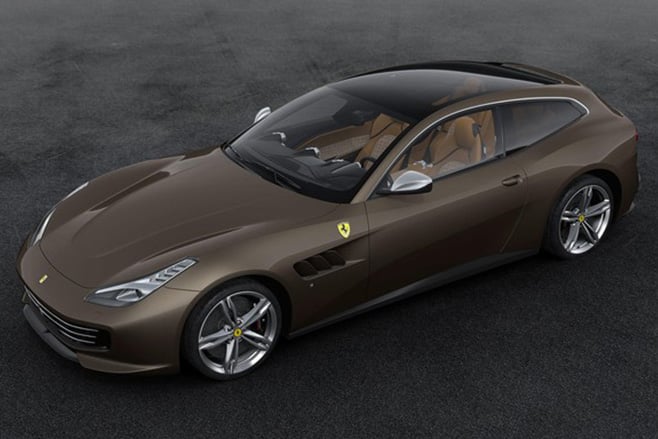 Ferrari GTC4 Lusso retro livery 46