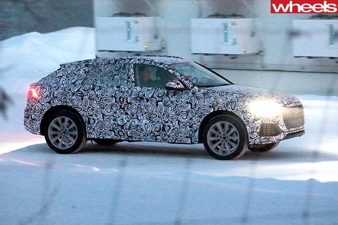 Audi Q8 coupe spy