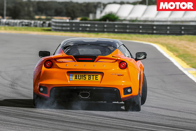Lotus Evora 400 rear