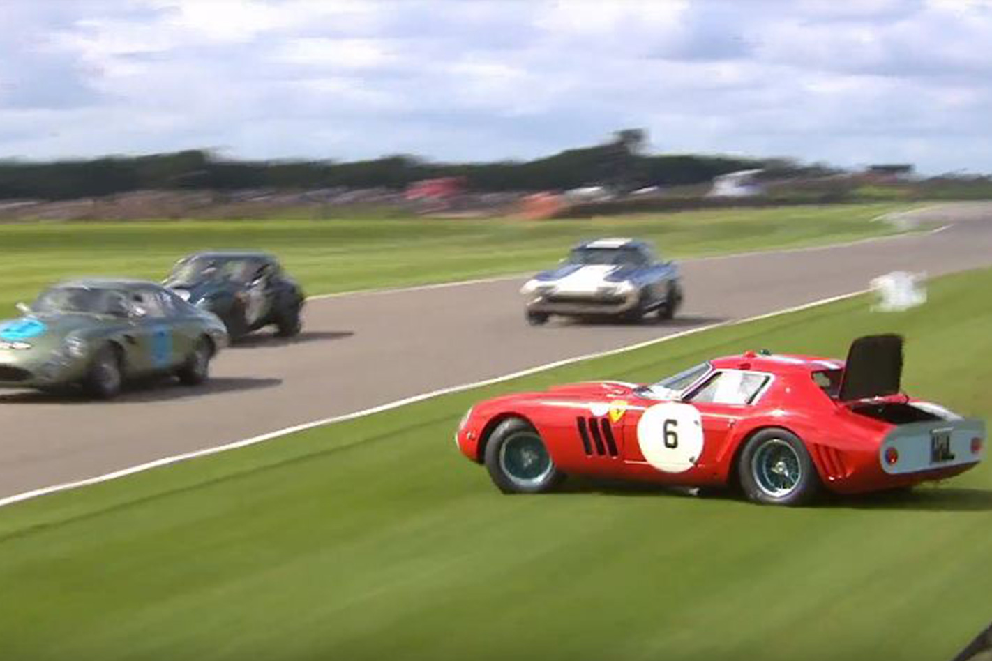 Ferrari 250 GTO crashes at Goodwood Revival.jpg