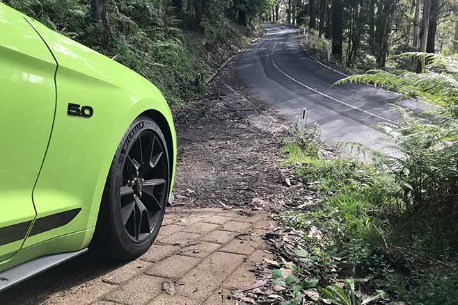 2020 Ford Mustang GT road trip