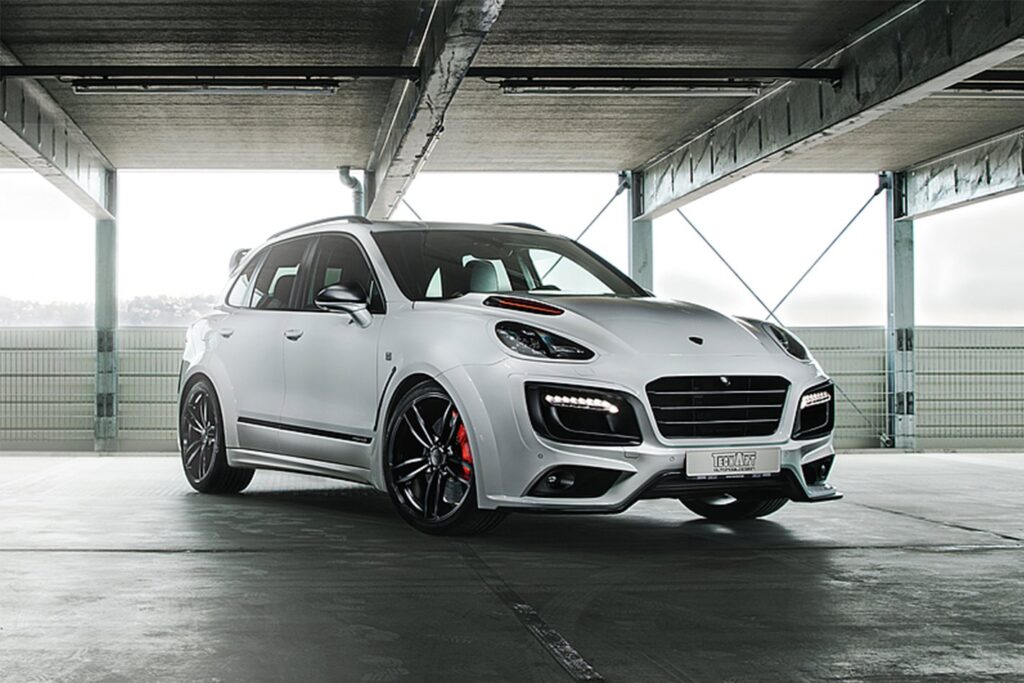 Techart Porsche Cayenne Magnum white
