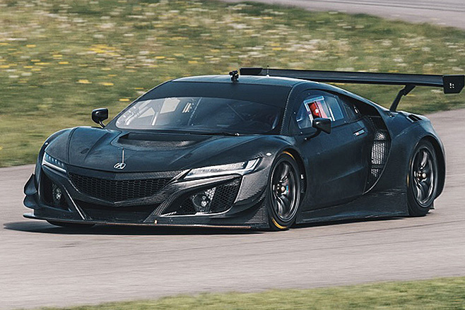 Honda -NSX-GT3-lap