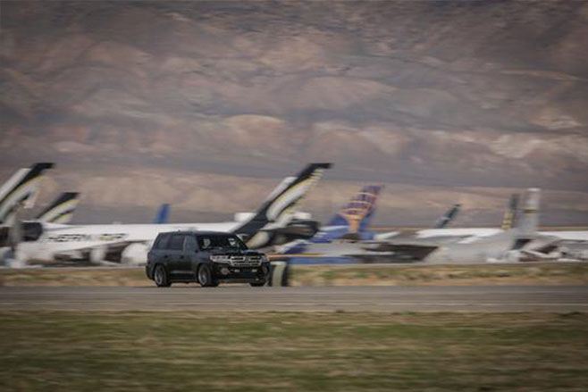 Toyota Landcruiser worlds fastest SUV
