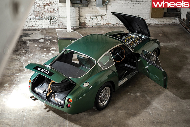 2017-Aston -Martin -DB4-GT-Continuation -top -rear -side