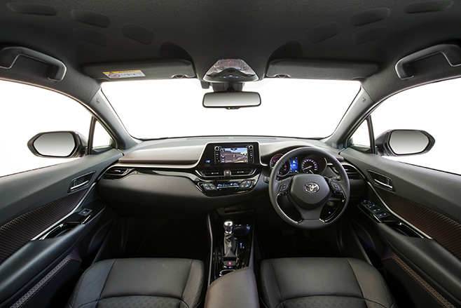 2017 Toyota C-HR interior