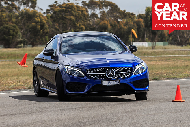 2017 Mercedes-Benz C-Class driving