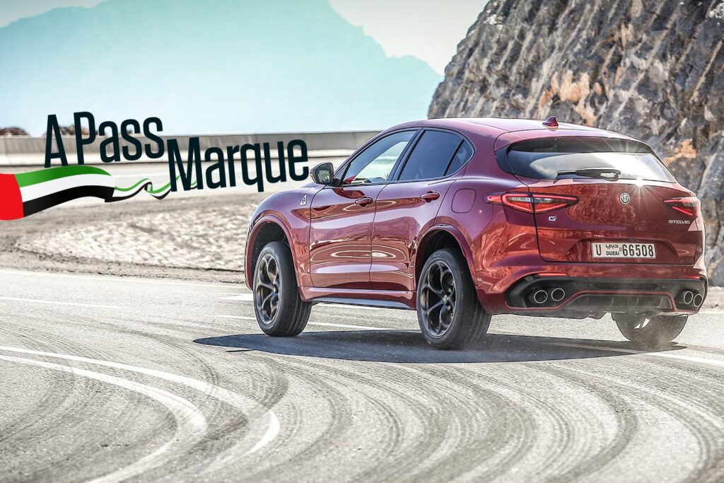 A 2018 Alfa Romeo Stelvio Q and the fearsome Jebel Jais mountain road