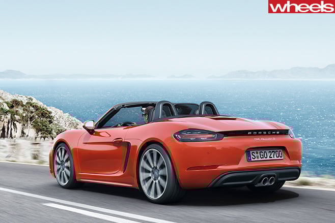 718-Porsche -Boxster -S-rear