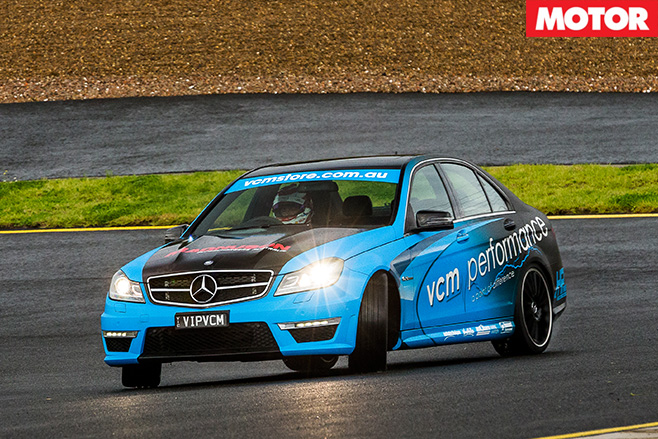 VCM Performance Mercedes-AMG C63 driving