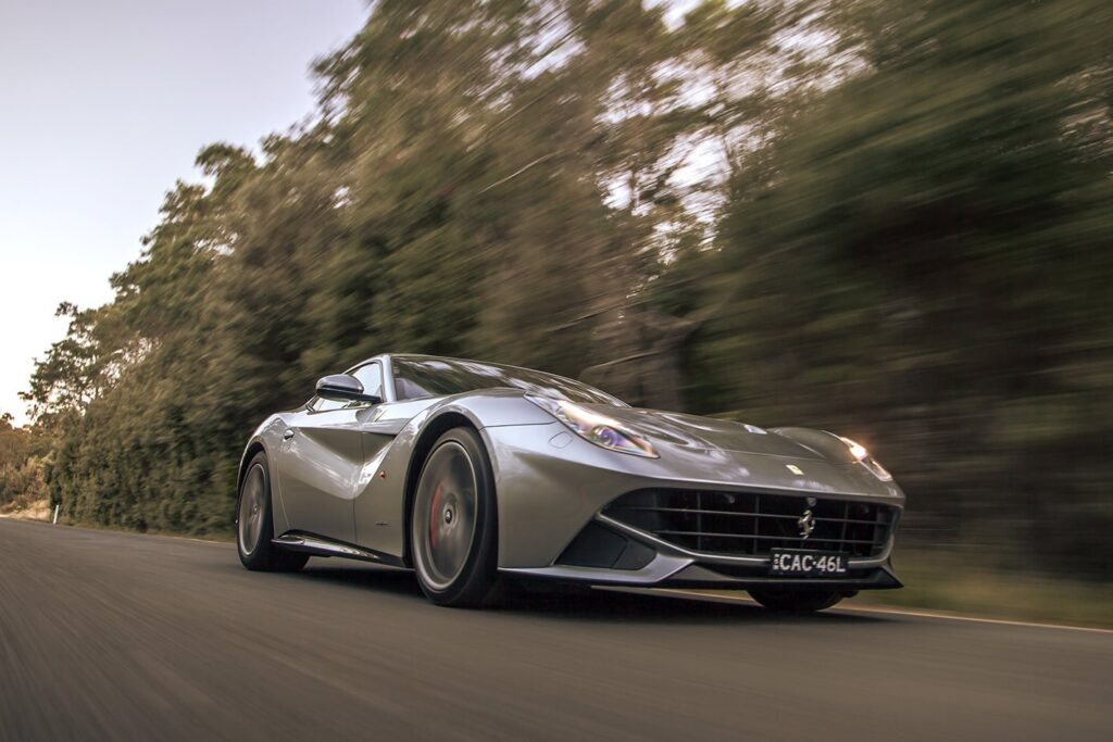 F12 Berlinetta blasts Tassie