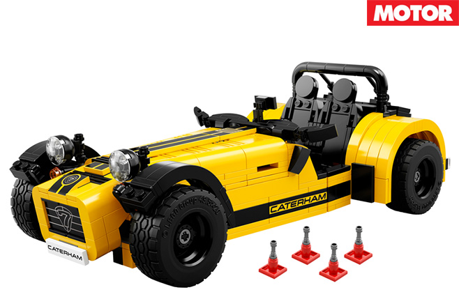 Lego Caterham Seven 620R built