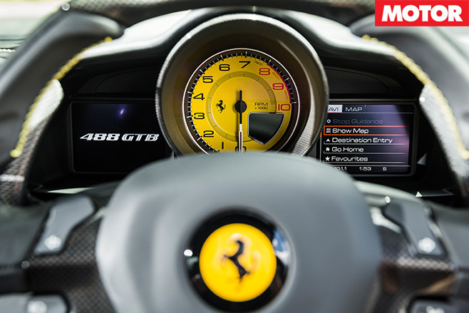 Ferrari -488-GTB-dash