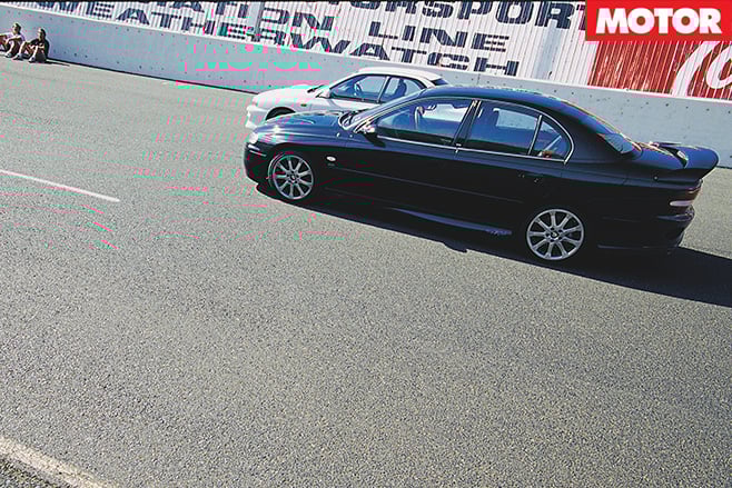 Both -cars -lined -up