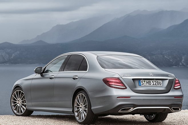 autonomous car Mercedes E-Class