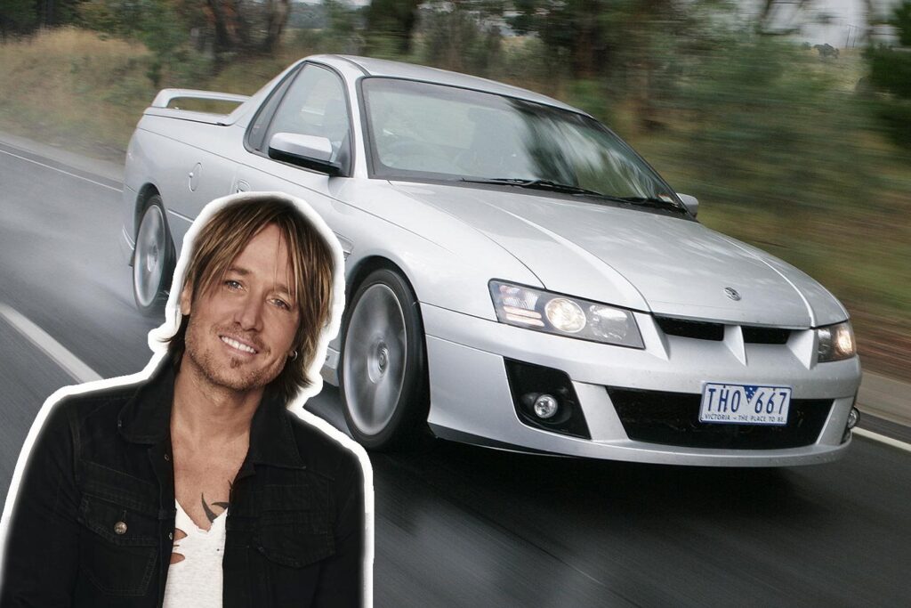 Keith Urban left-hand drive HSV Maloo