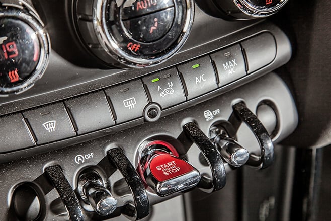Mini Cooper Pepper buttons