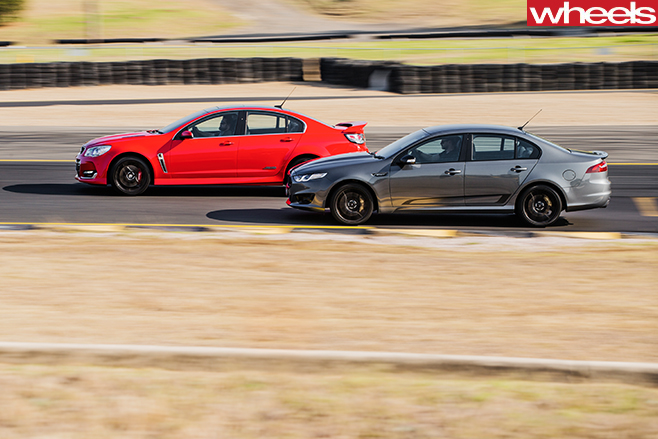 Holden -Commodore -vs -Ford -Falcon -racing