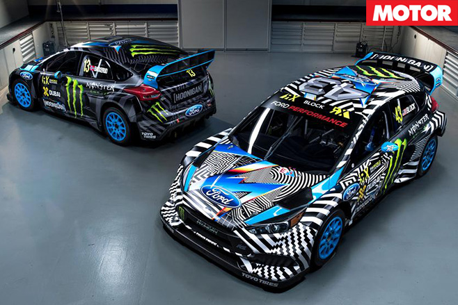 Ford Focus RS RXs in the garage