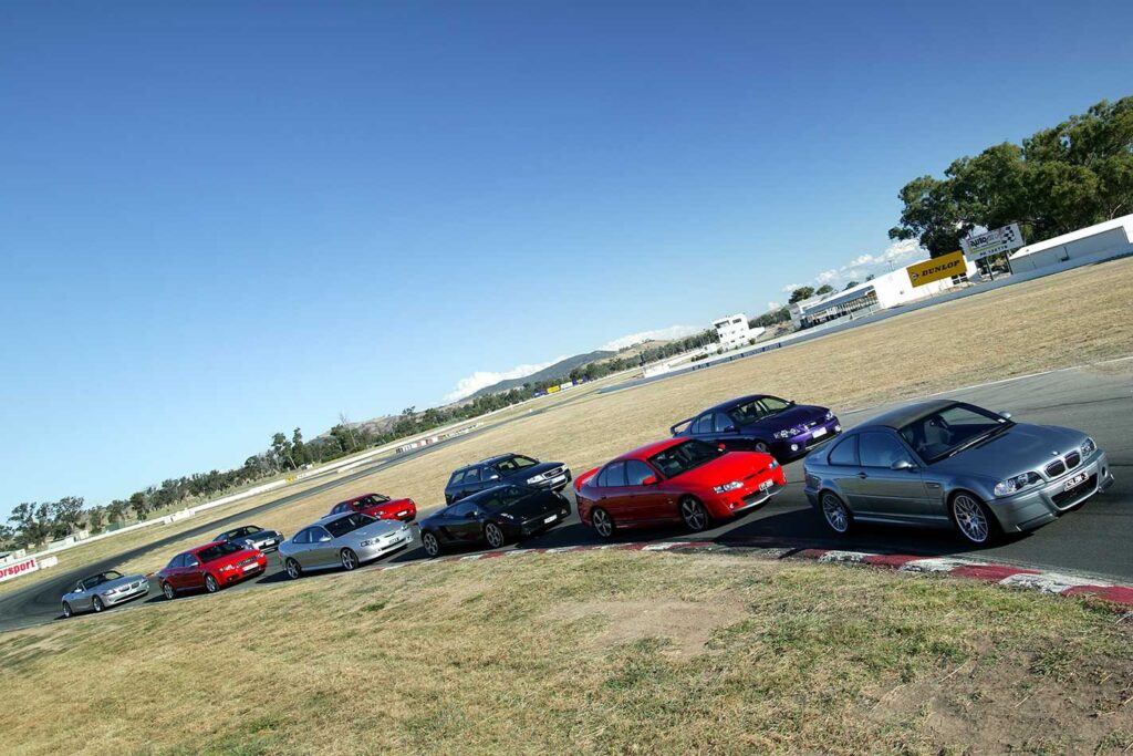 Performance Car of the Year 2004 Track Testing