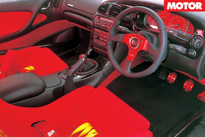 Peter Brock Monaro interior
