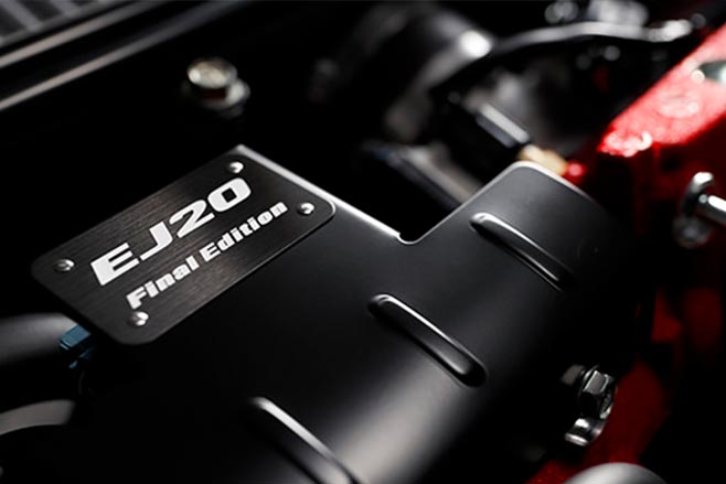 Subaru WRX STi EJ20 Final Edition