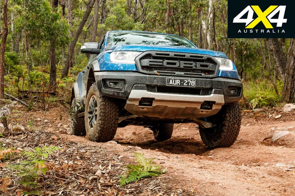 Ford Ranger Raptor Behind Ford Ranger Raptor review