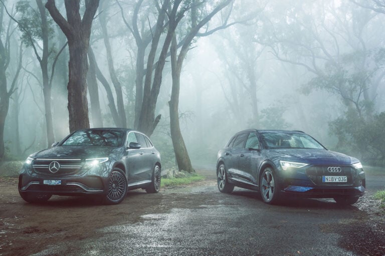 Mercedes-Benz EQC 400 vs Audi e-tron 55