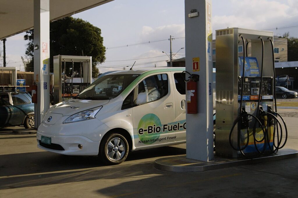 Nissan e-bio fuel