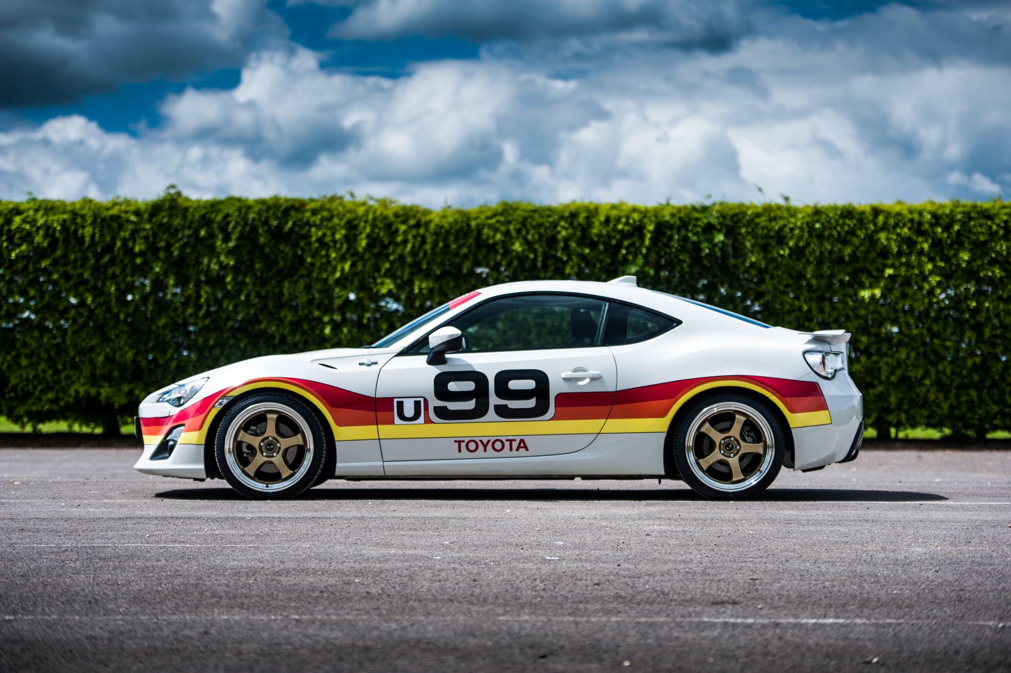 Toyota 86 in iconic livery for Goodwood
