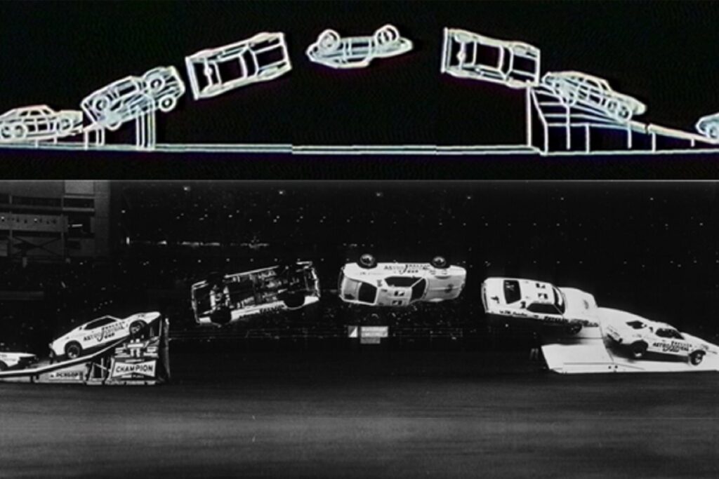 Roger Moore, the Bond with the corkscrew car