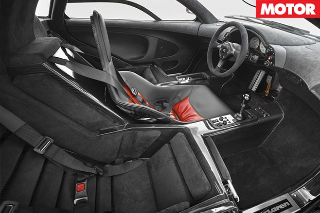 Unicorn McLaren F1 interior