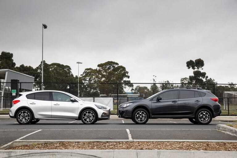 Ford Focus Active vs Subaru XV 2.0i-L head-to-head comparison